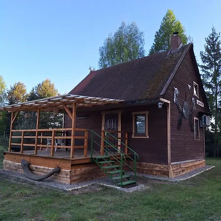 Etno Baza - Domek Pod Lasem Przy Jeziorze Na Mazurach Jagodne Wielkie Exterior photo
